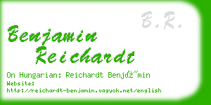 benjamin reichardt business card